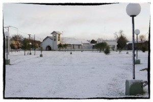 La Iglesia de La Dulce en la nevada del 26-7-2014