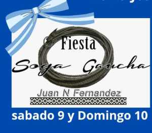 9 y 10 de Noviembre Fiesta de la Soga Gaucha en Juan N. Fernandez