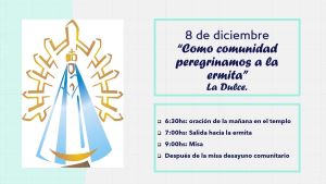 8 de Diciembre. Peregrinación a La Ermita